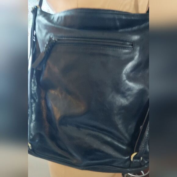 Pony Hair Leather Purse Conversion Shoulder Bag & Back Pack - Picture 6 of 16